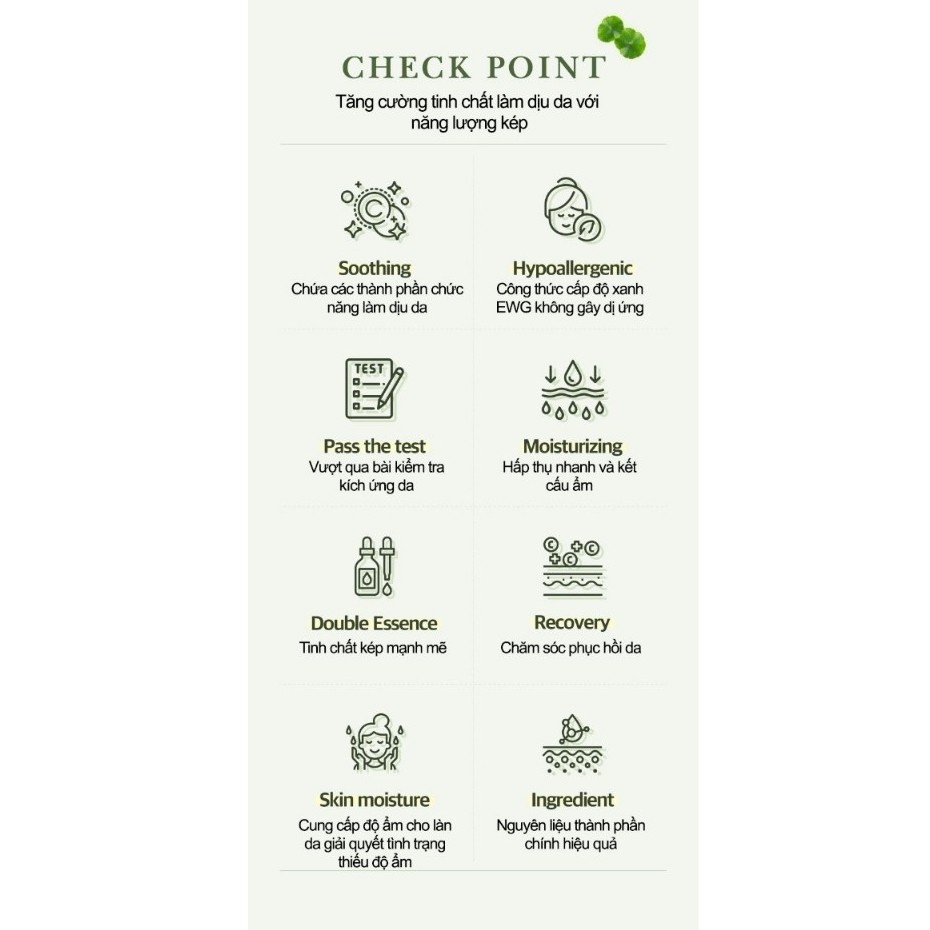 Tinh chất Tràm Trà giảm mụn GILLA8 Dual Super Power CALMING Essence Booster 50ml