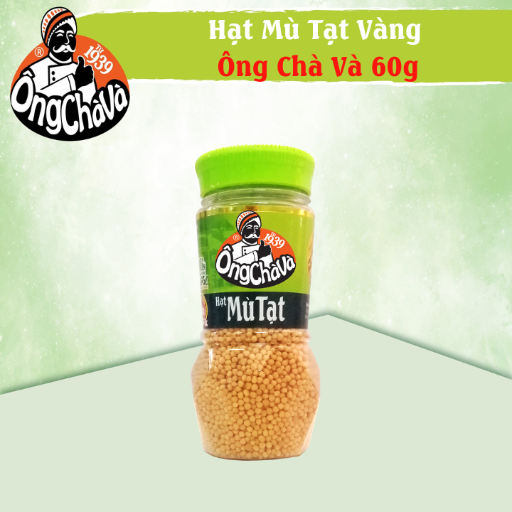 Hạt Mù Tạt Vàng Ông Chà Và 60g (Yellow Mustard Seeds)