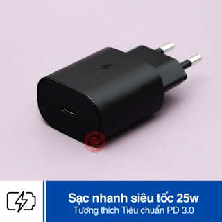 Bộ sạc nhanh Samsung 25W Type C Full Box Hàng 1 1 củ sạc samsung và dây