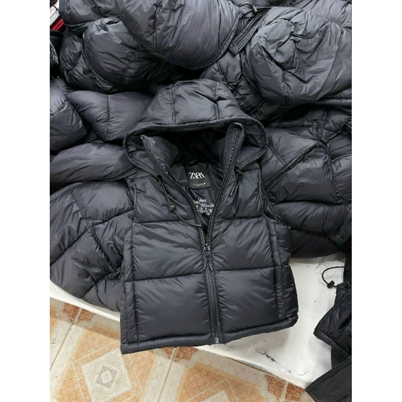 Áo phao gile ZA.RA xịn hãng Vnxk