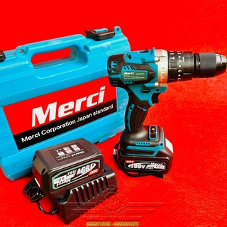 Máy khoan pin cầm tay merci 199v