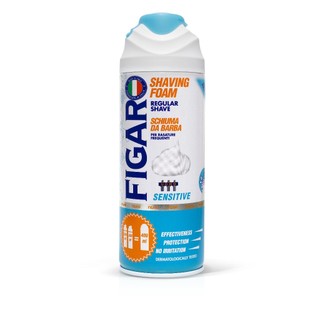 Bọt cạo râu dưỡng ẩm và làm mềm da Figaro Sensitive không cồn