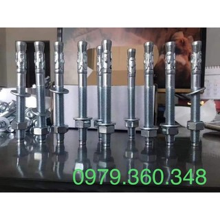 Bulong nở 3 cánh mạ kẽm m8x100