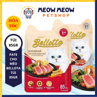 Pate cho mèo Bellotta Túi 85GR. Pate dinh dưỡng BELLOTTA dành cho mèo trưởng thành.