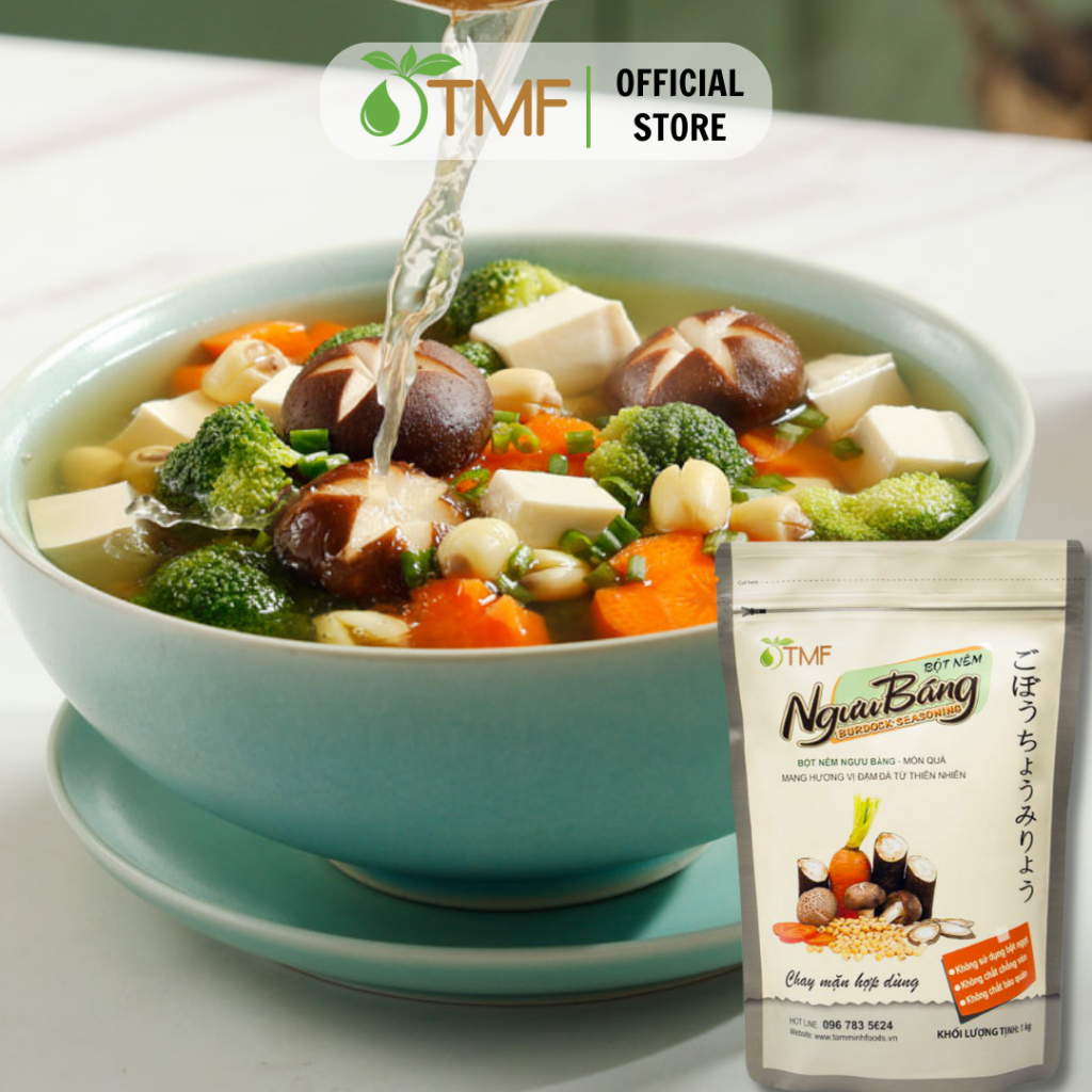 Bột nêm ngưu báng 1kg TÂM MINH FOODS thuần tự nhiên không bột ngọt