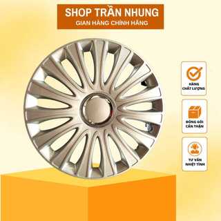 2 chiếc ốp chụp mâm dành cho xe ô tô bản thiếu kích cỡ R14-mẫu 06B