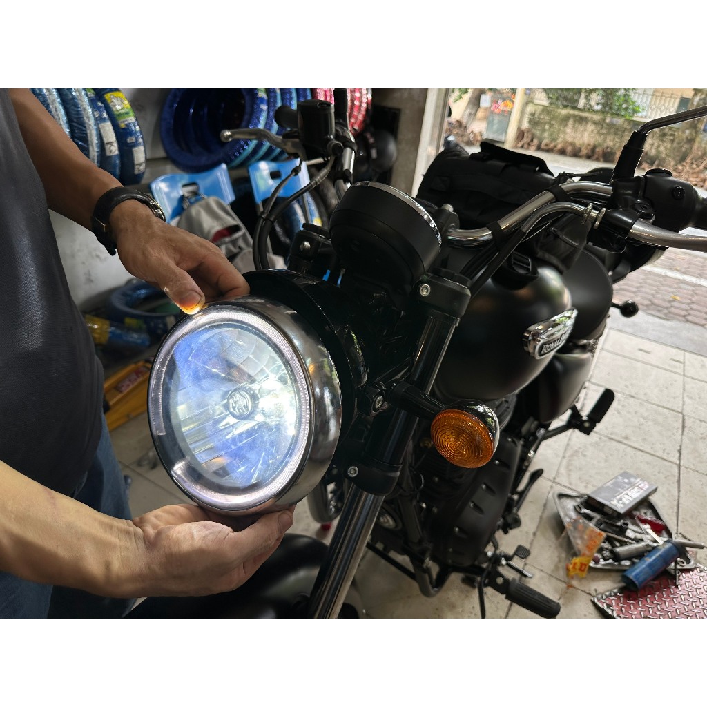 Bóng đèn LED OSRAM H4 xe SH, Exciter, Mô tô, Ô tô, Air Blade, Vision, Exciter, Winner, Wave RS siêu sáng trắng