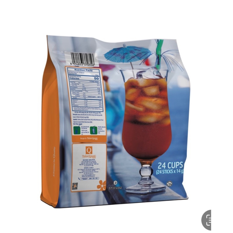 ✅ Bộ Combo gồm 2bịch Trà Bí Đao Cool Tea Trần Quang 336g.