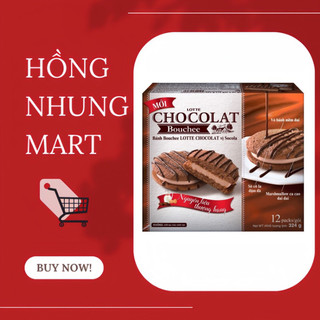 Bánh bouchee lotte chocolat hộp 324g