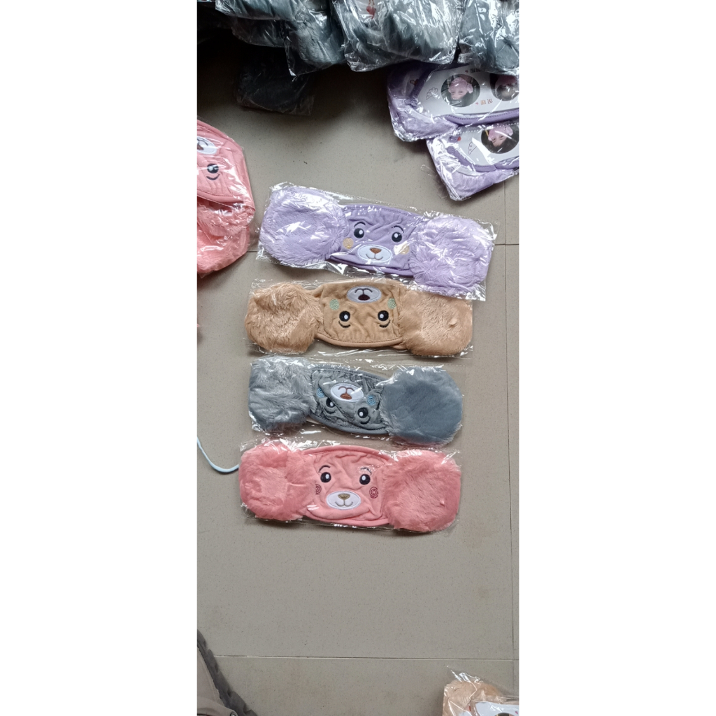 KHẨU TRANG GIỮ ẤM MÙA ĐÔNG KÈM BỊT TAI KIỂU DÁNG DỄ THƯƠNG