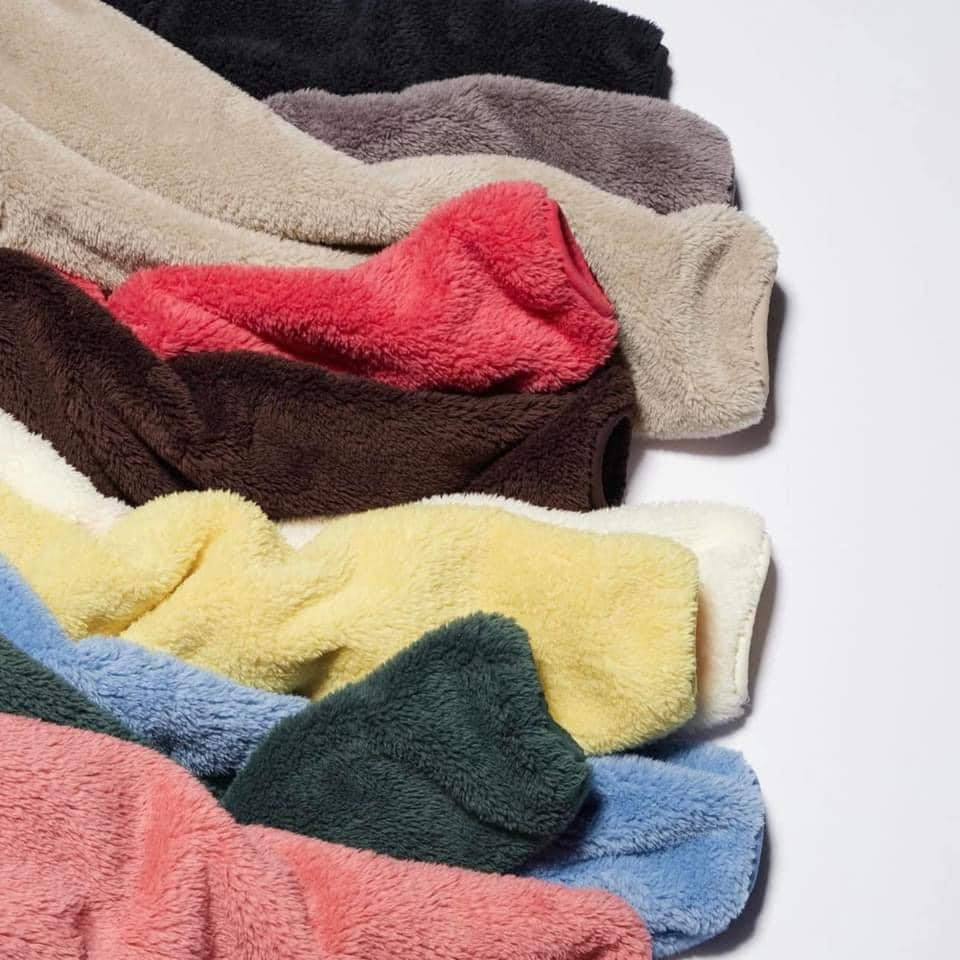 Áo lông cừu  2 mặt nữ chính hãng