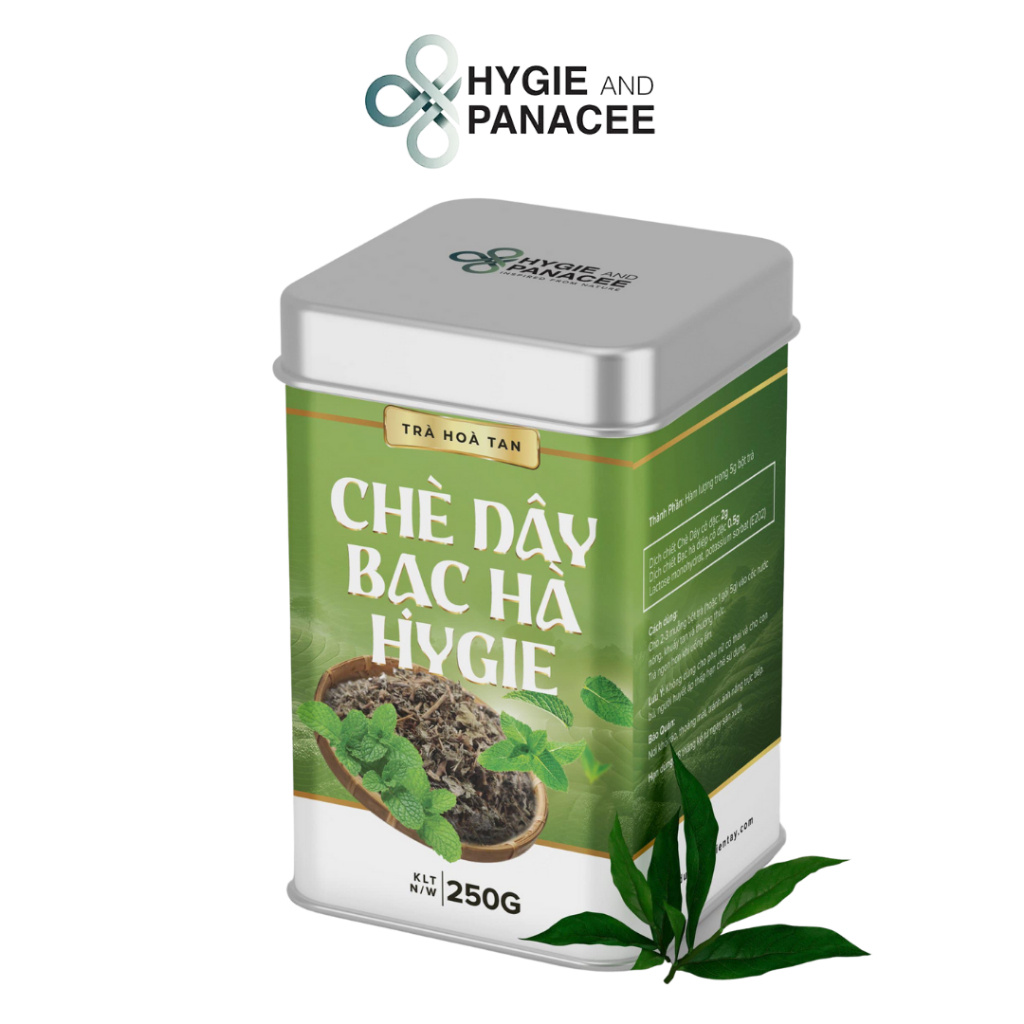 Trà Chè Dây Bạc Hà Hygie 50g/250g hỗ trợ tiêu hóa tốt