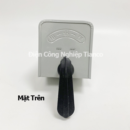 Đảo chiều động cơ 3 pha Cầu dao máy tiện HY2 KO3-15 Cầu dao, hộp công tắc đảo chiều 3 pha 380VAC