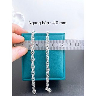 Lắc tay nữ cho bé gái - Bạc ta nguyên chất