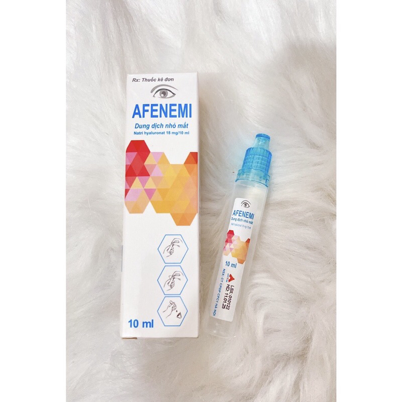 AFENEMI - Nước m.ắt nhân tạo - Giữ ẩm m.ắt - Giá sỉ - Date xa