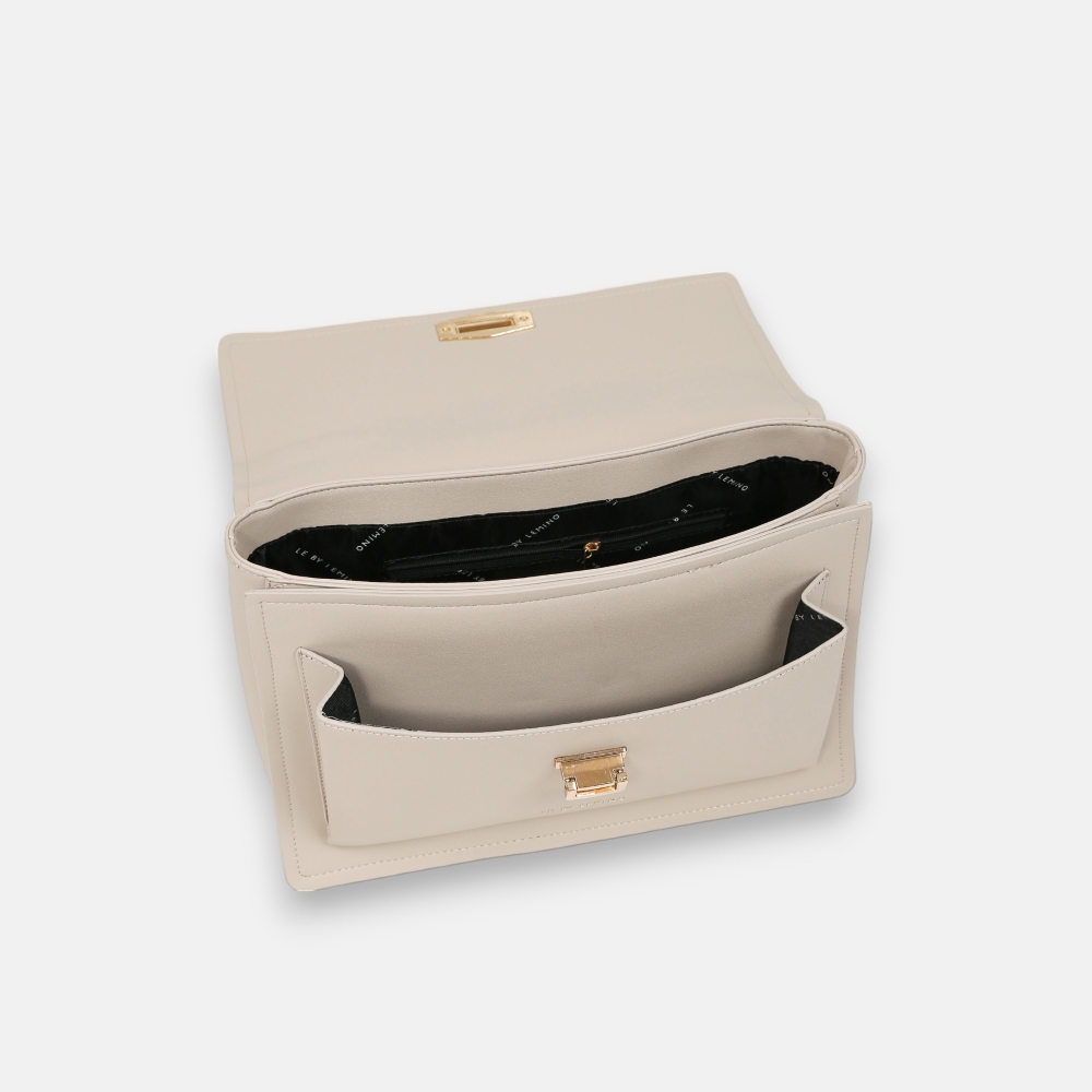 Túi Xách Nữ Lemino Khóa Gập Mới LB23252