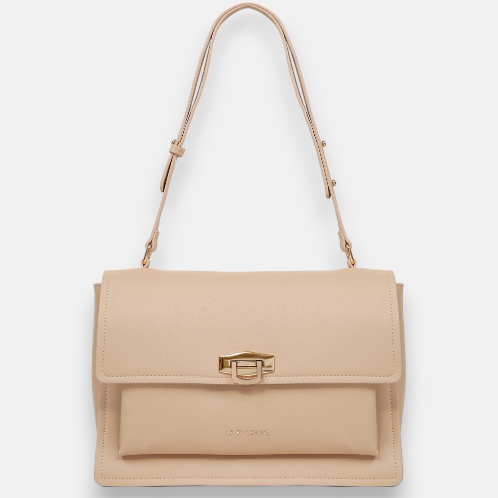 Túi Xách Nữ Lemino Khóa Gập Mới LB23252