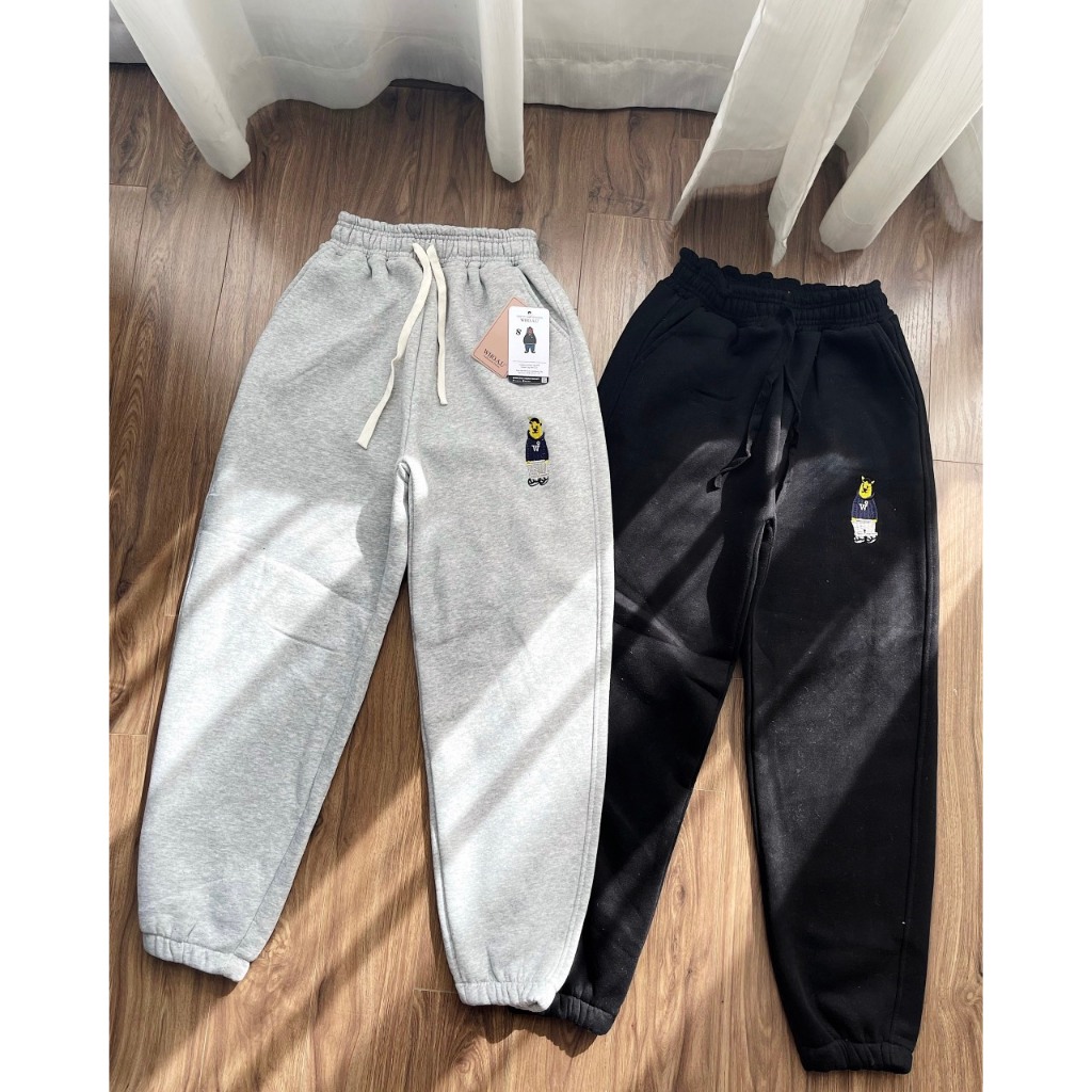 SET 2 QUẦN JOGGER GẤU WHO CHO NỮ