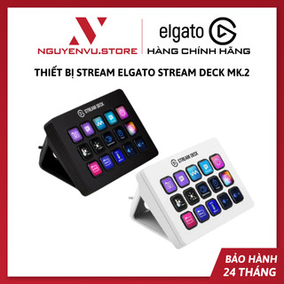 Thiết bị stream elgato stream deck mk.2 - 15 phím lập trình - hàng chính hãng