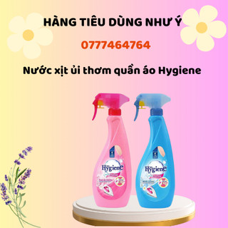 Nước xịt ủi thơm quần áo hygiene 550ml thái lan