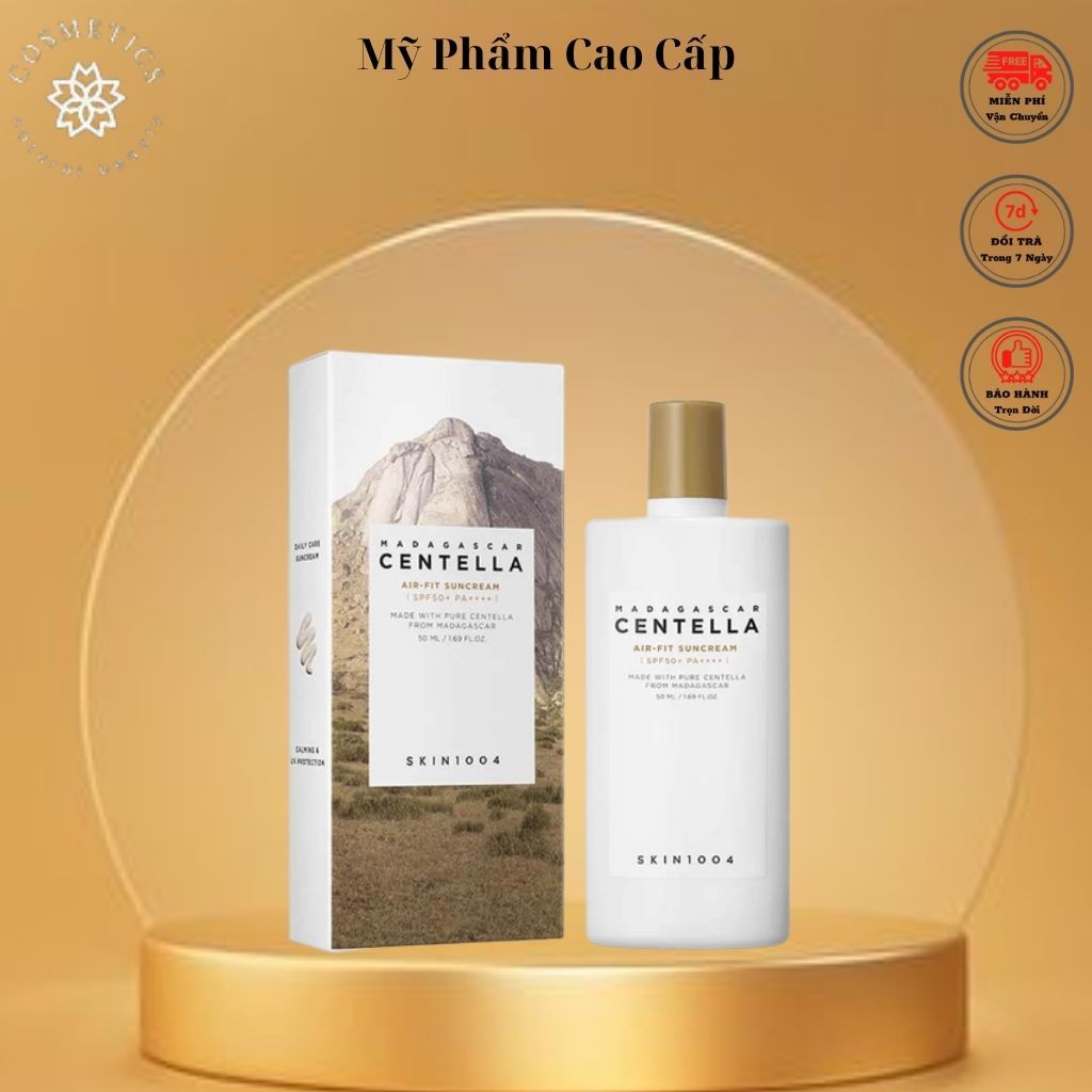 Kem chống nắng Skin1004 Madagascar Centella Air-Fit SunCream SPF50+ PA++++ .