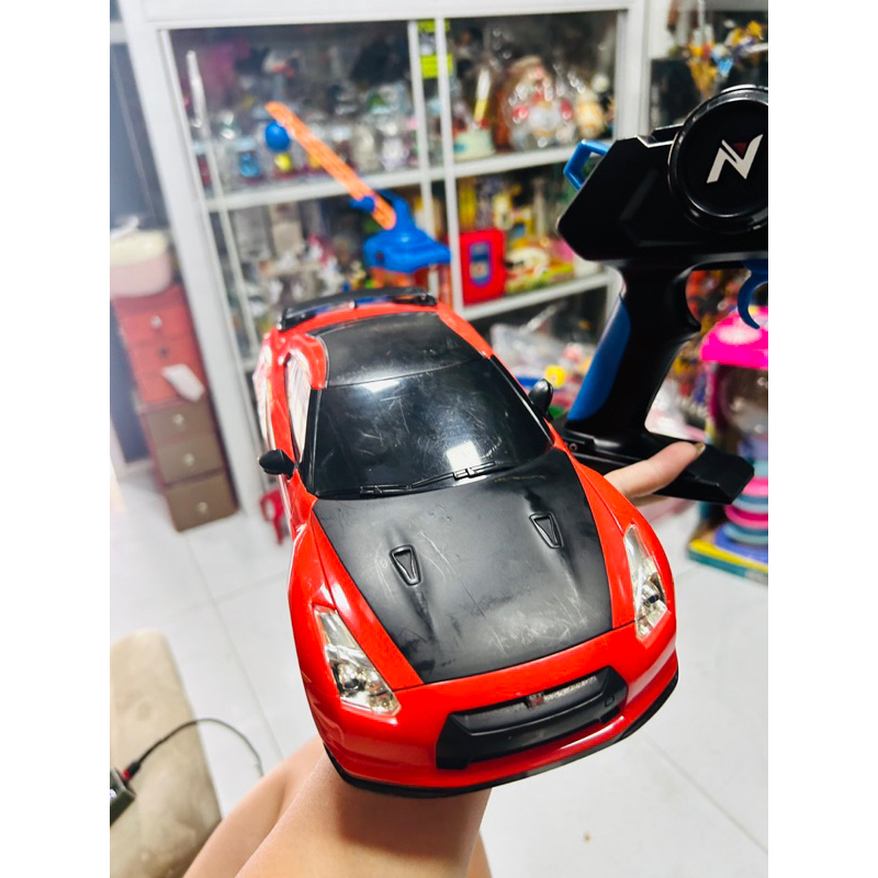 Xe điều khiển Toy State Nikko RC Street Cars Nissan GT-R R-35 1:16 Scale