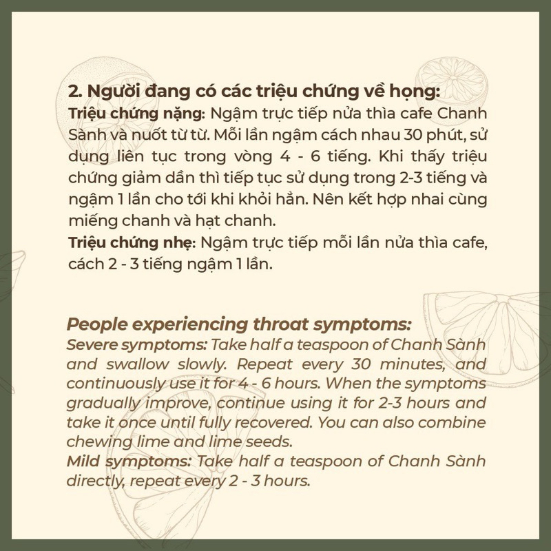Chanh Sành cho người HAY HO - hũ nhỏ 50ml dùng thử. Chanh đào ủ muối mật ong.