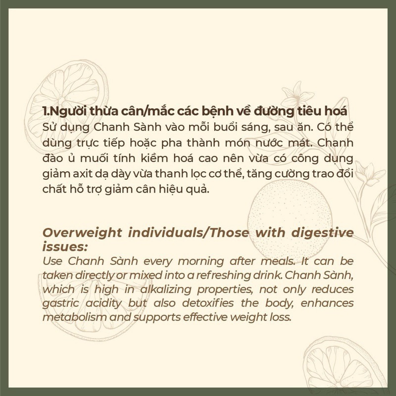 Chanh Sành cho người HAY HO - hũ nhỏ 50ml dùng thử. Chanh đào ủ muối mật ong.