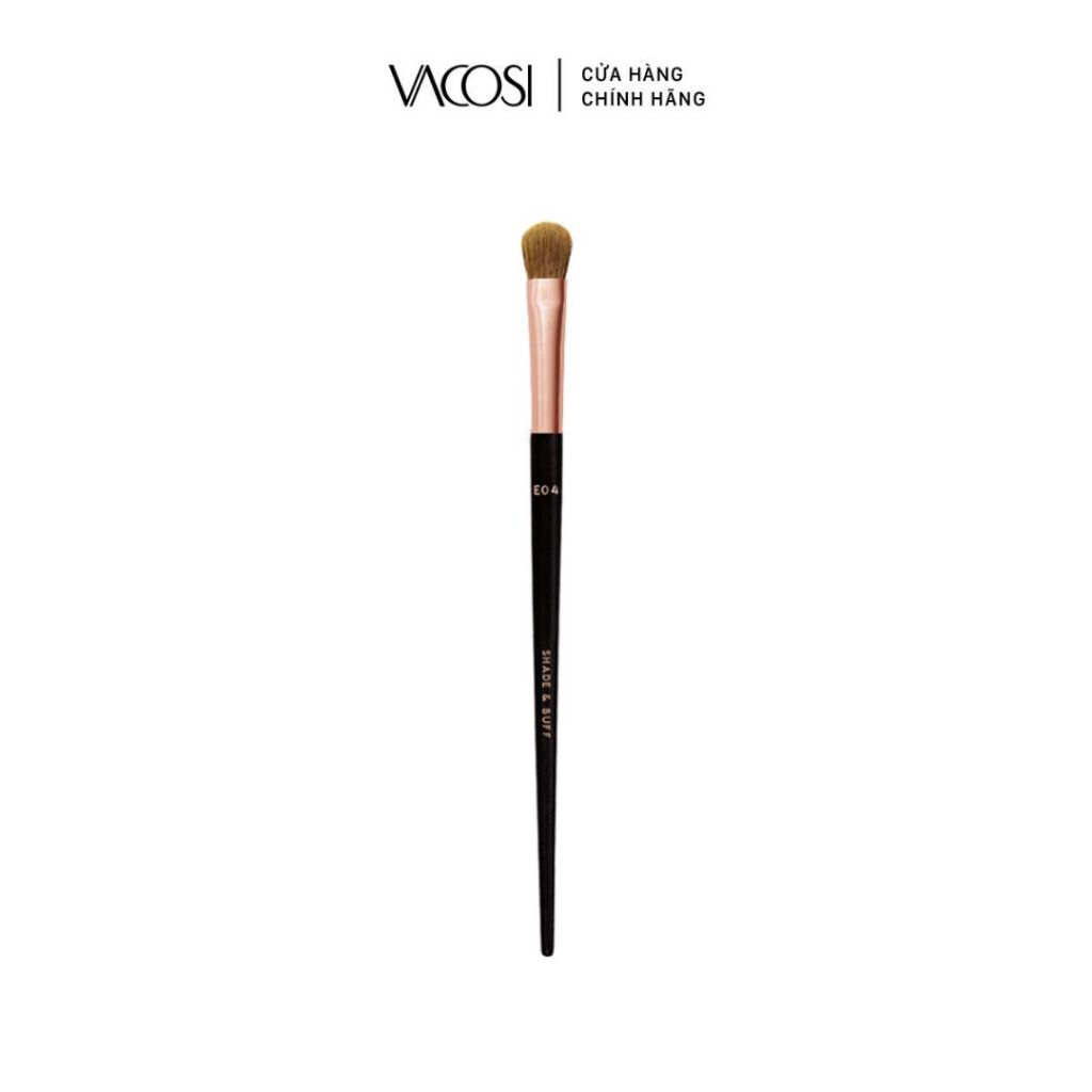 Cọ Phấn Mắt Phủ & Tán Bầu Mắt Cỡ Trung VACOSI Shade & Buff Brush - E04