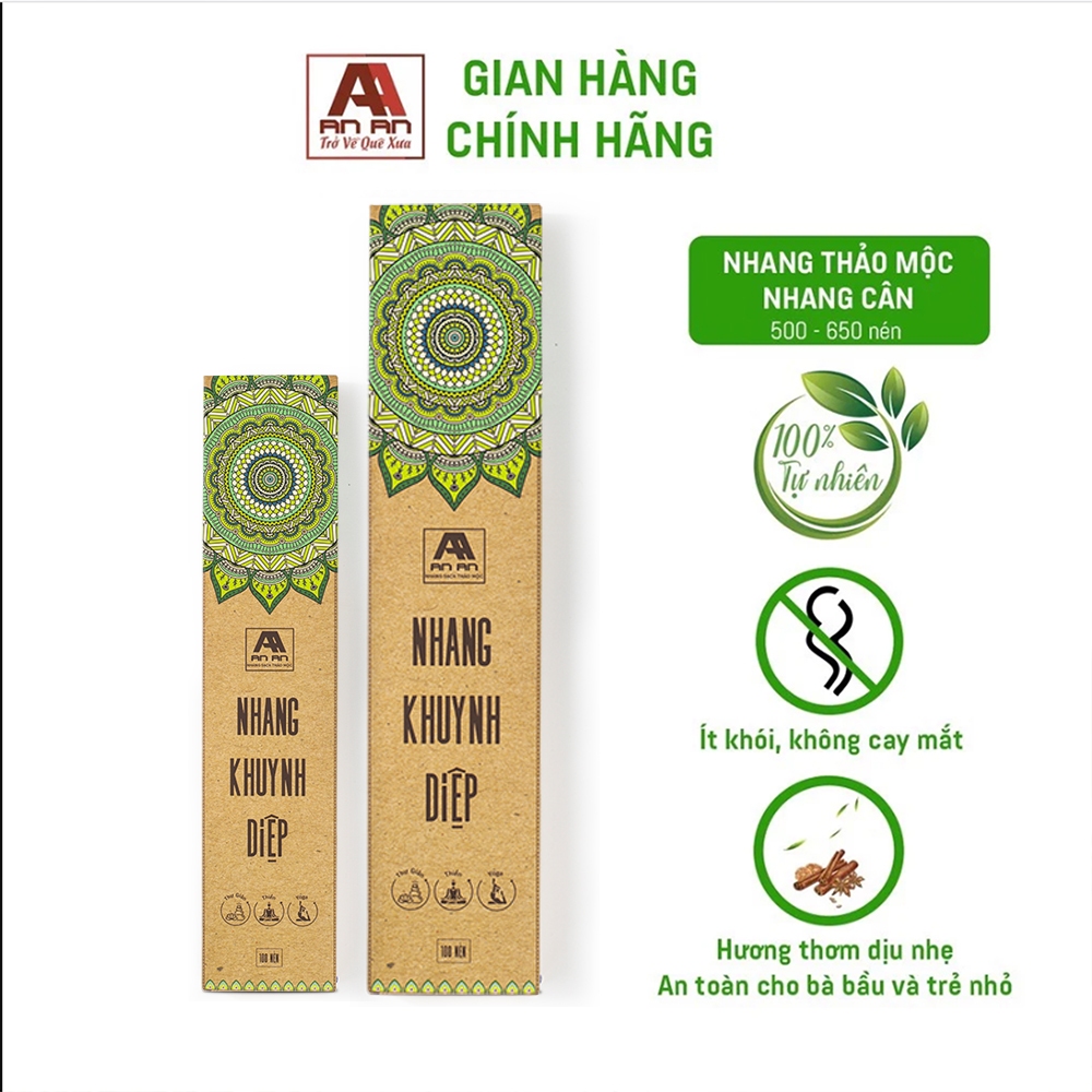 Nhang hộp tinh khiết Khuynh diệp - Hương tươi mới, thanh mát, thư giãn, thanh lọc không gian