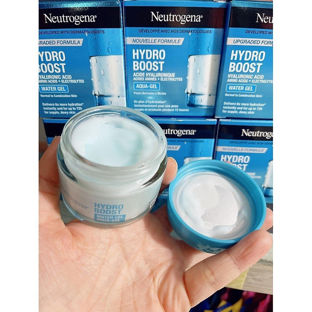 Kem Dưỡng Ẩm Neutrogena Hydro Boost Water Gel Cream 50g Chính Hãng - Netrogena Aqua Gel Cho Da Dầu Mụn, khô