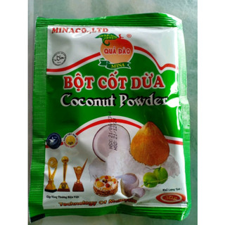 Bột cốt dừa Mina quả đào gói 50gr