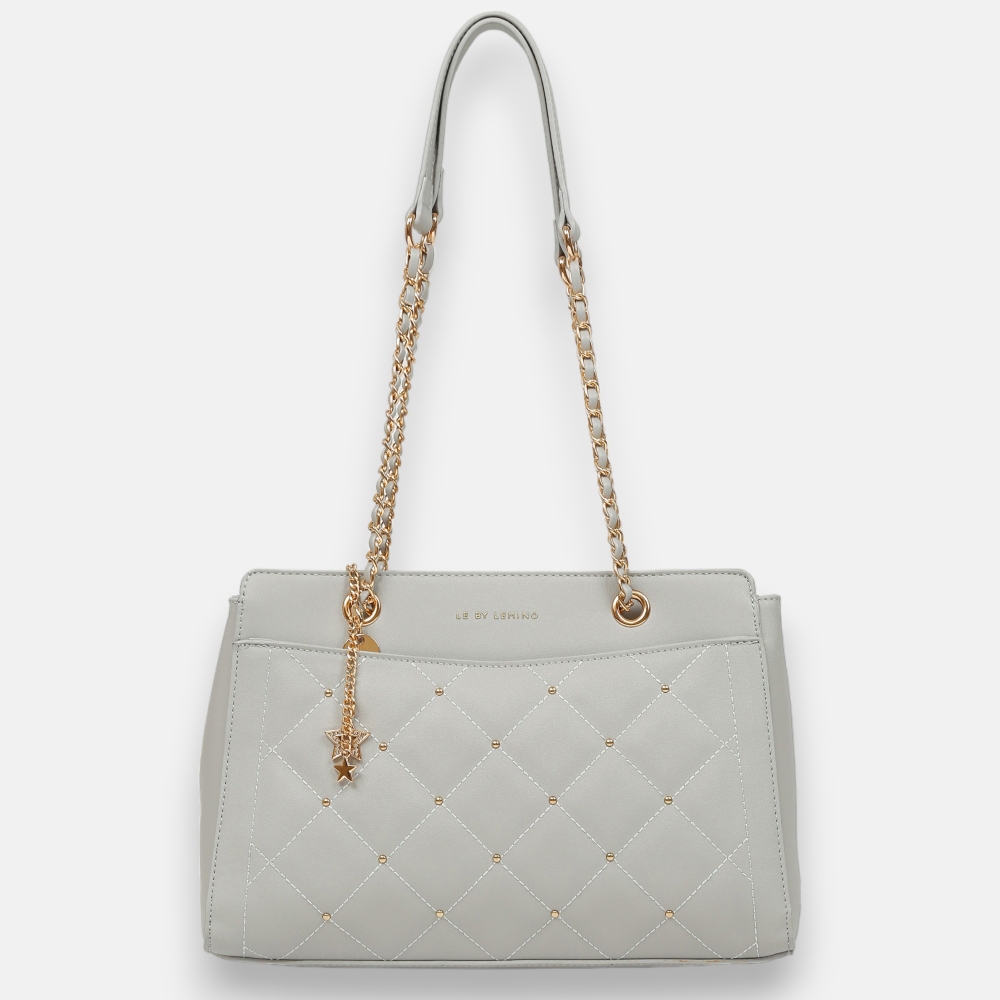 Túi Xách Nữ Lemino Dây Pha Xích Kèm Charm LB23253