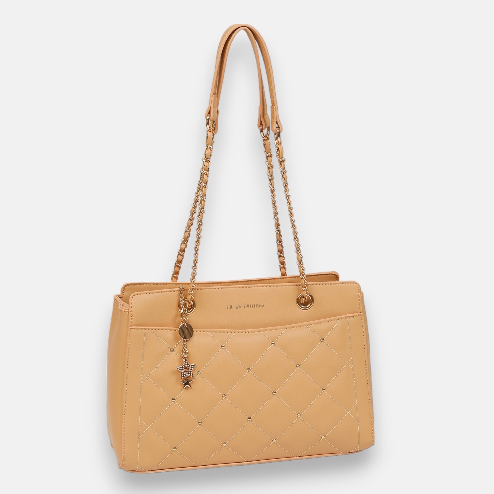 Túi Xách Nữ Lemino Dây Pha Xích Kèm Charm LB23253