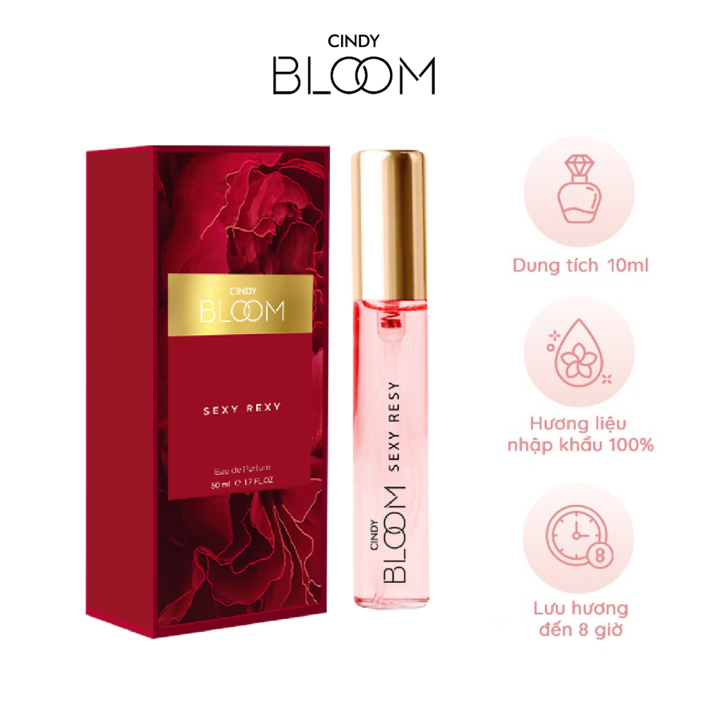 Nước hoa nữ Cindy Bloom Sexy Rexy Hương Gợi Cảm Nóng Bỏng 10ml