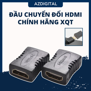 Đầu nối dây cáp hdmi jack mạ vàng cao cấp hãng xqt | jack chuyển đổi nối dài hdmi 2 đầu cái