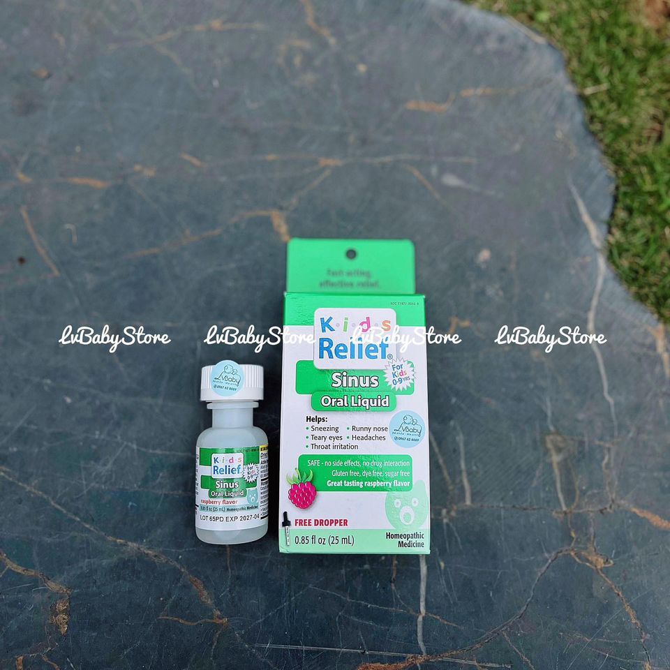 Siro cảm cúm RELIEF KIDS 0-9 SYRUP-COUGH&COLD
