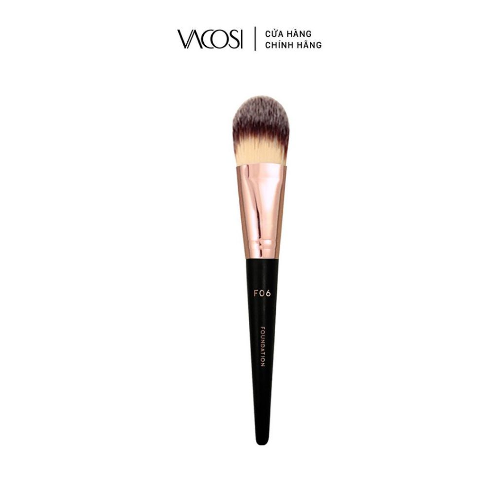 Cọ Nền Đầu Dẹp Bản Nhỏ VACOSI FOUNDATION BRUSH- F06