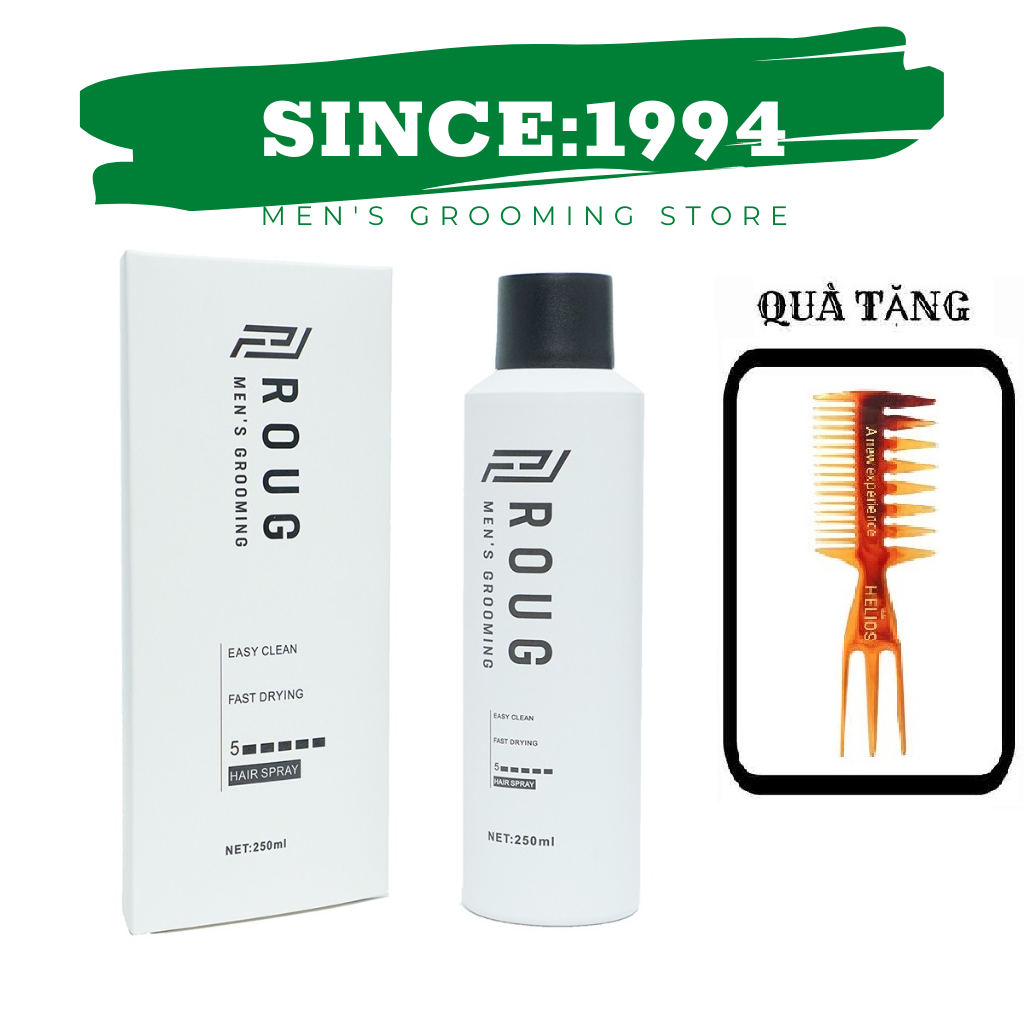Gôm Xịt Tóc Nam Roug Hair Spray 250ml