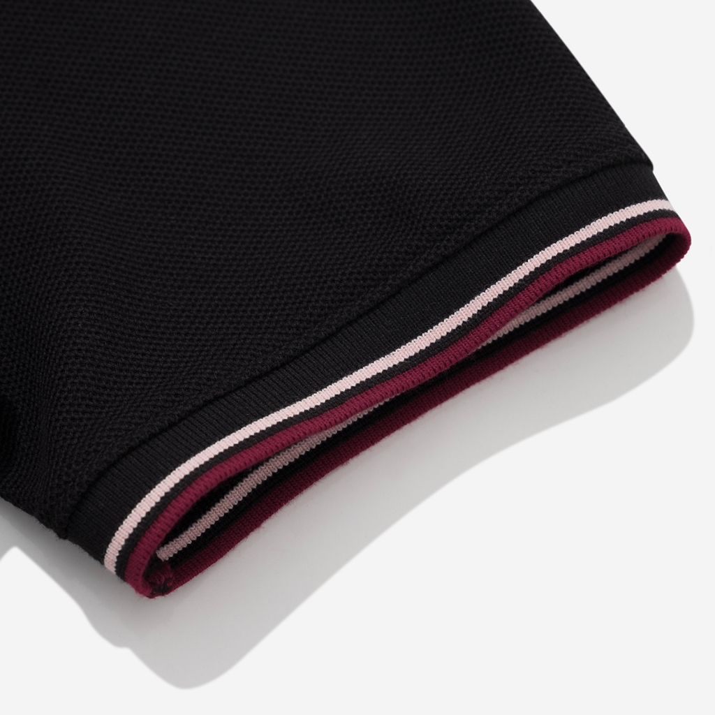 Áo polo Owlbrand Striped/Đen