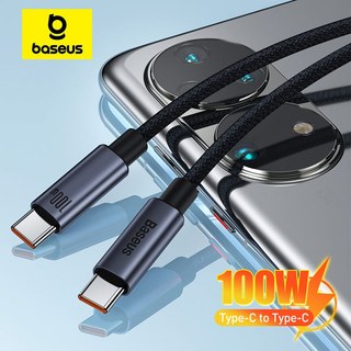 Cáp sạc nhanh Baseus PD 100W USB-C sang Type-C thích hợp cho Xiaomi Samsung i15