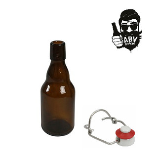 Combo 20 chai Swingtop 330ml kèm nắp - Chai thủy tinh nắp gài