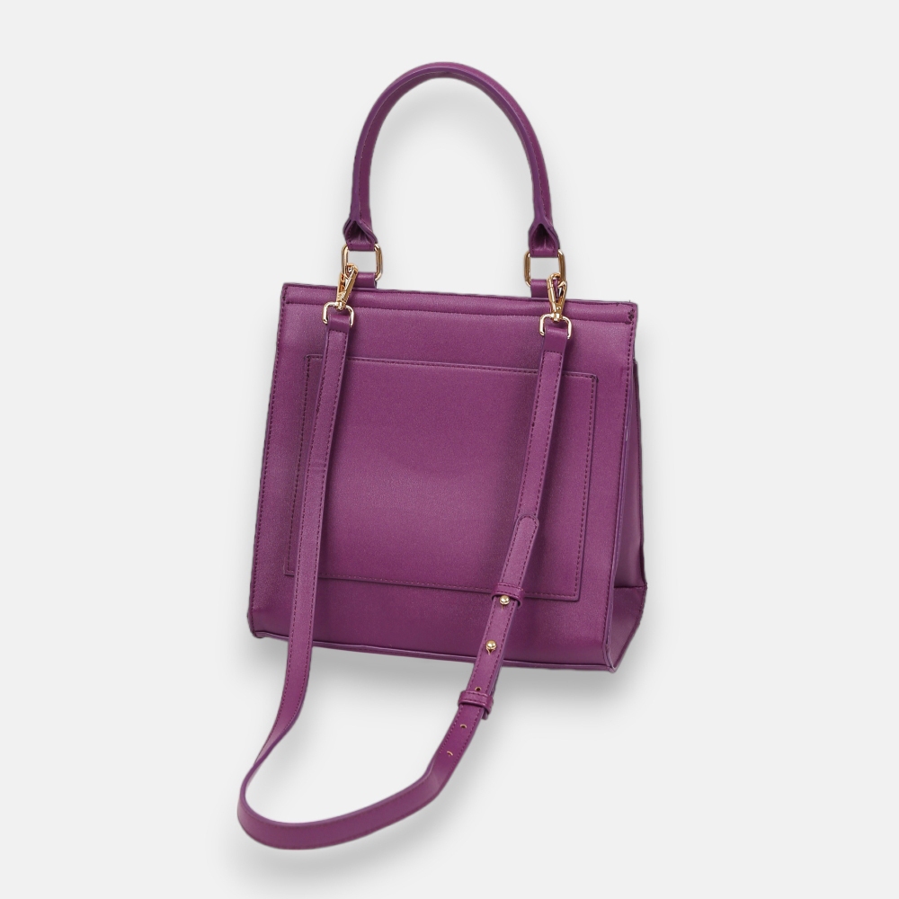 Túi Xách Nữ Lemino Khóa Bấm Màu Sắc Thời Trang LB23256