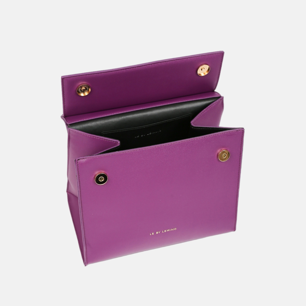 Túi Xách Nữ Lemino Khóa Bấm Màu Sắc Thời Trang LB23256