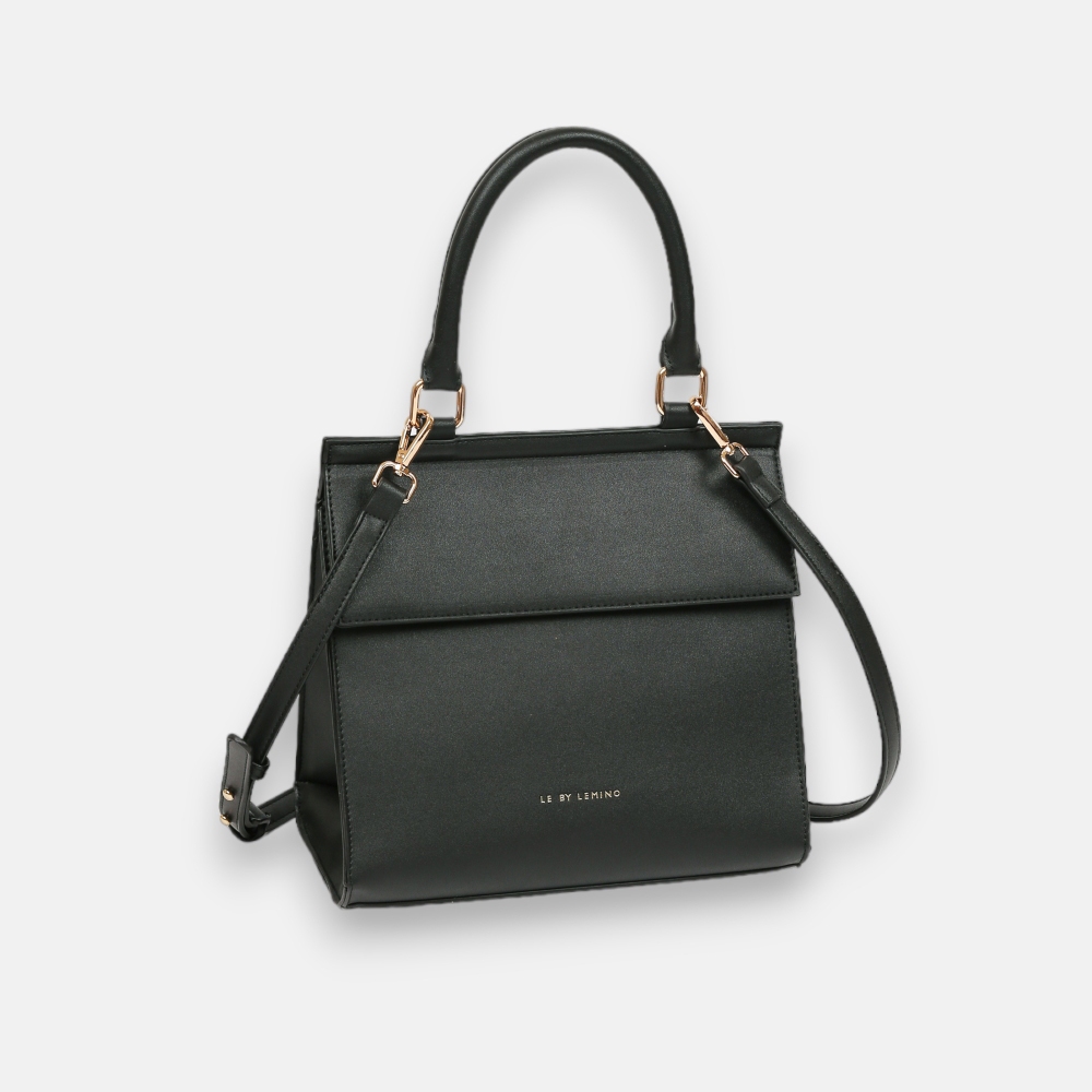 Túi Xách Nữ Lemino Khóa Bấm Màu Sắc Thời Trang LB23256