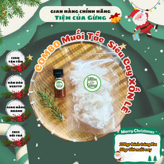 Bánh tráng rìa sốt muối tắc siêu cay