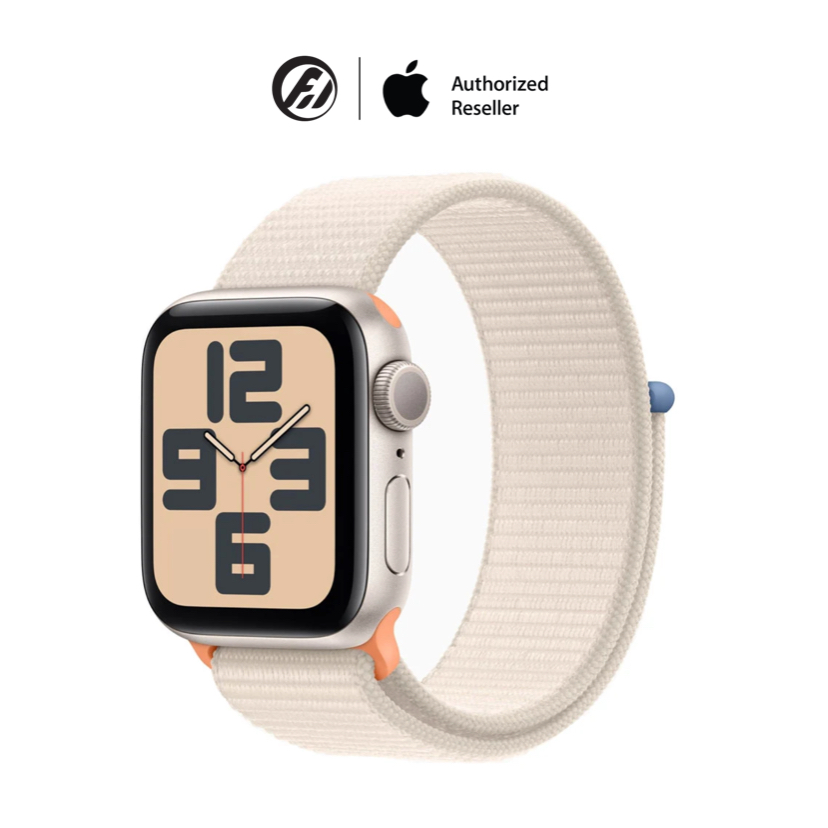 Apple Watch SE (2023) GPS 40mm Starlight (Vỏ Nhôm Dây Vải) (MR9W3SA/A)