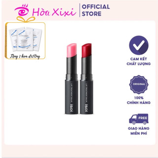Son khử thâm isoi bulgarian rose lip treatment balm, dưỡng căng hồng môi tặng 1 kem dưỡng embryolisse