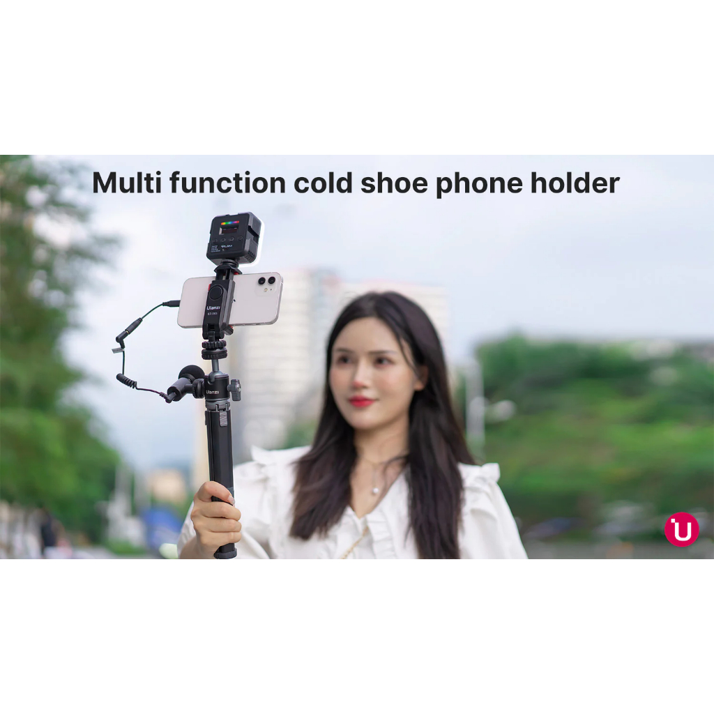 Ulanzi ST-06S - Giá Đỡ, Kẹp Điện Thoại Xoay 360 Độ Đa Năng - Hàng Chính Hãng