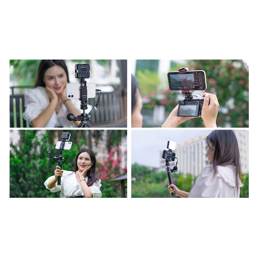 Ulanzi ST-06S - Giá Đỡ, Kẹp Điện Thoại Xoay 360 Độ Đa Năng - Hàng Chính Hãng